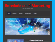 Tablet Screenshot of albagorgoso.com